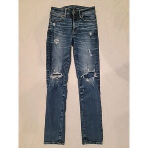 American Eagle Airflex + Stretch jeans: Slim fit, distressed Mens 28x32